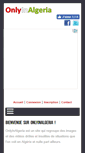 Mobile Screenshot of onlyinalgeria.com